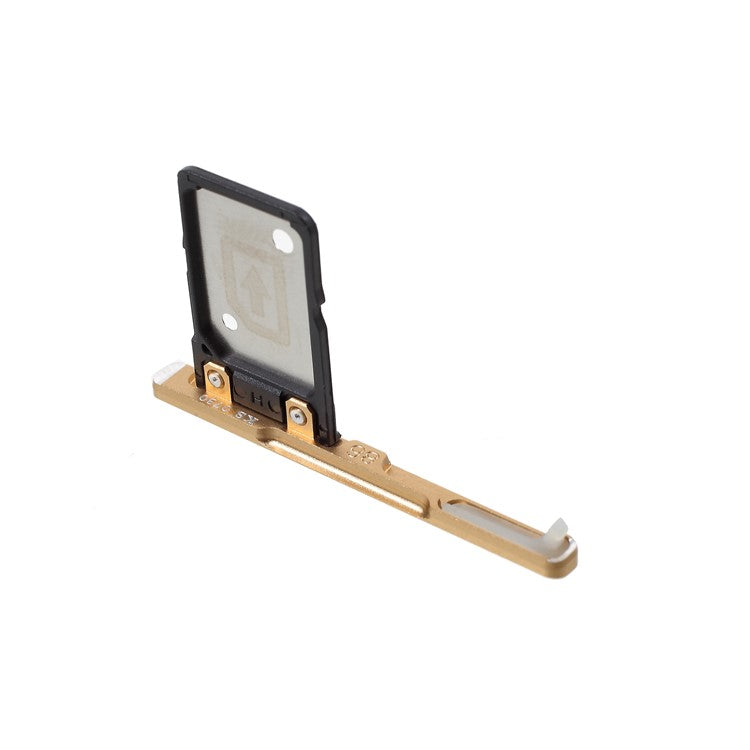 OEM SIM Card Tray Holder Slot Replacement with Dust Plug for Sony Xperia XA1 - Gold