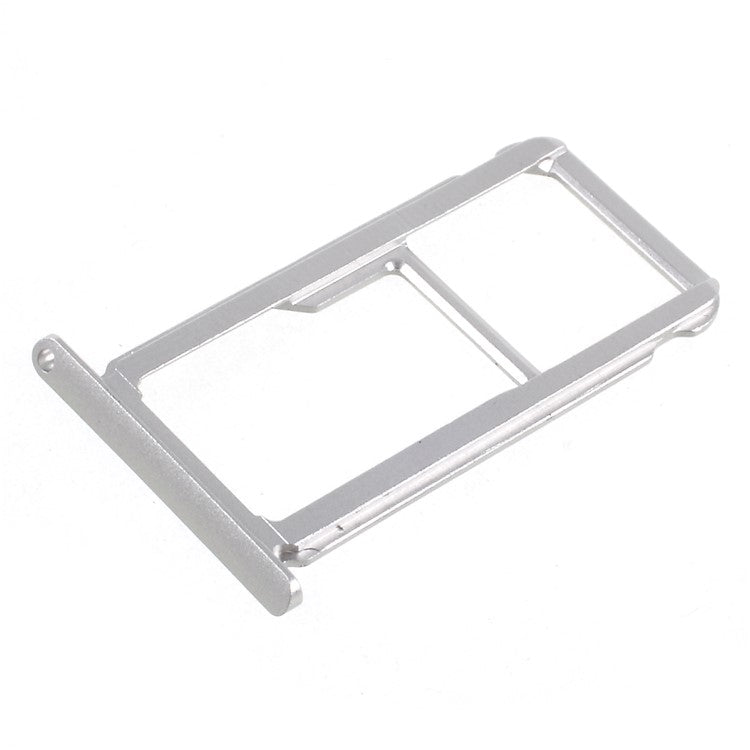 OEM SIM MicroSD Card Tray Holder Replacement for Huawei Honor 6x (2016) - Silver Color