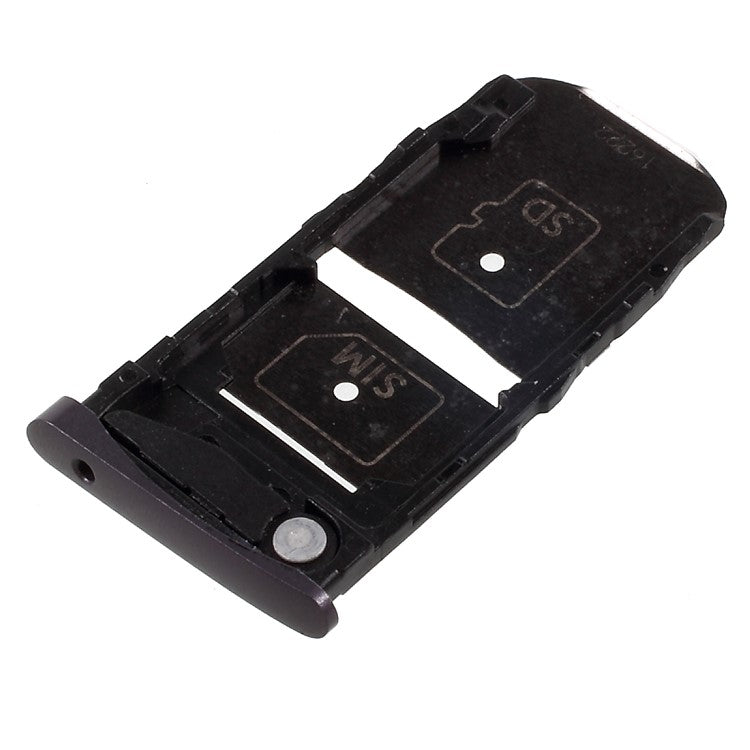 OEM SIM + Micro SD Card Tray Holder Replacement for Motorola Moto Z - Black