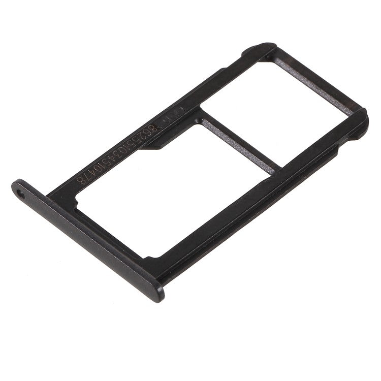 OEM SIM/Micro SD Card Tray Holder Part for Huawei Honor 8 lite / P8 lite (2017) - Black