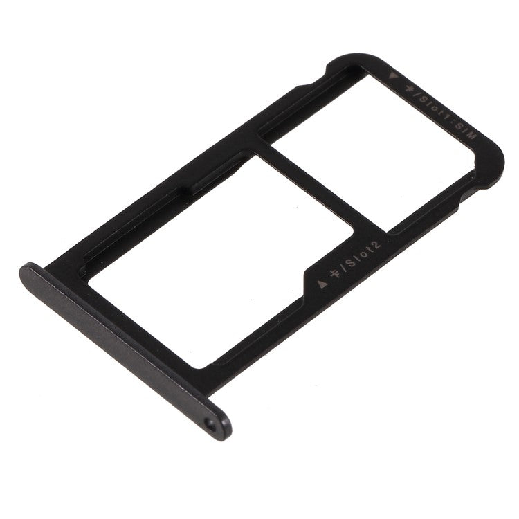 OEM SIM/Micro SD Card Tray Holder Part for Huawei Honor 8 lite / P8 lite (2017) - Black