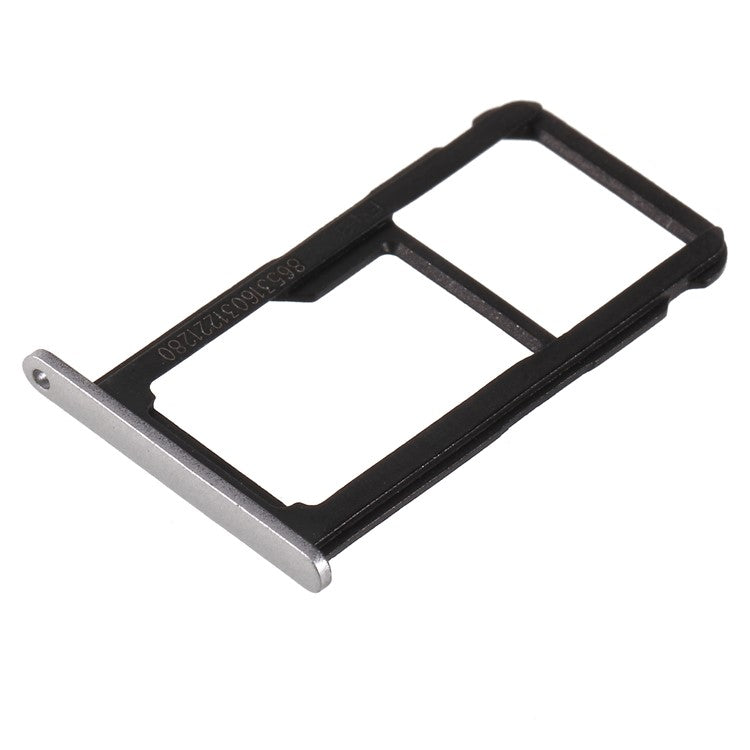 OEM SIM/Micro SD Card Tray Holder Repair Part for Huawei Honor 8 lite / P8 lite (2017) - Silver Color