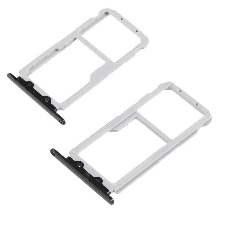 OEM Dual SIM Micro SD Card Tray Slot Part for Huawei Honor V10/View 10 - Black