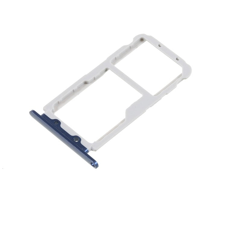 OEM Dual SIM Micro SD Card Tray Slot Replacement for Huawei Honor V10/View 10 - Blue