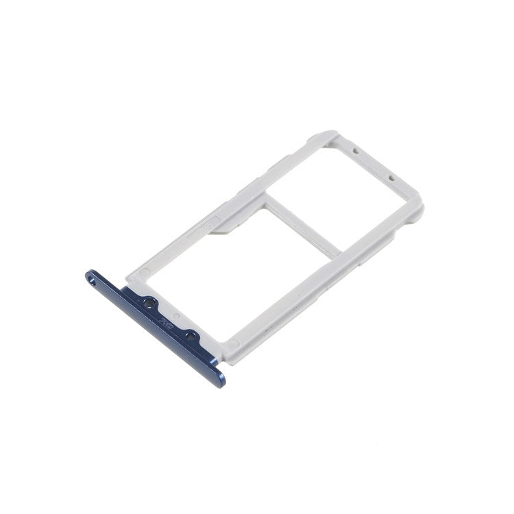 OEM Dual SIM Micro SD Card Tray Slot Replacement for Huawei Honor V10/View 10 - Blue