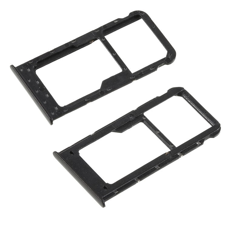 OEM Dual SIM Micro SD Card Tray Slot Part for Huawei P Smart/Enjoy 7S - Black