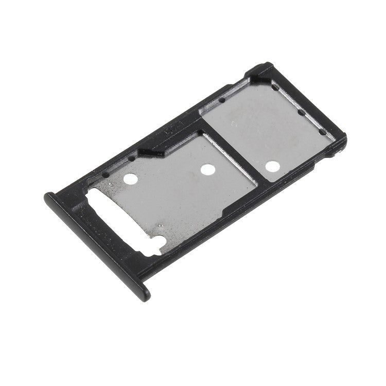OEM Dual SIM MicroSD Card Tray Slot Holder for Huawei Y7 Prime / Enjoy 7 Plus - Black
