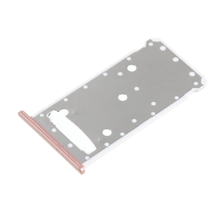 OEM Dual SIM MicroSD Card Tray Slot Holder Replacement for Huawei Y7 Prime / Enjoy 7 Plus - Rose Gold