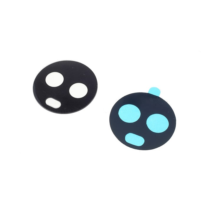 OEM Rear Glass Camera Lens Cover + Adhesive Sticker for Motorola Moto X4 / X (4th gen.) - Black