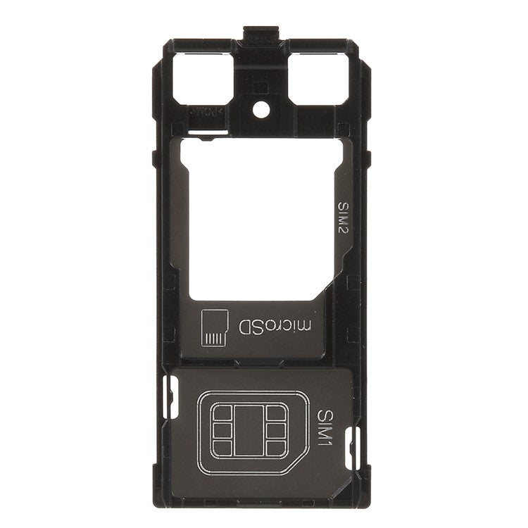OEM SIM1 + SIM2/Micro SD Card Tray Holder Replacement for Sony Xperia XZ