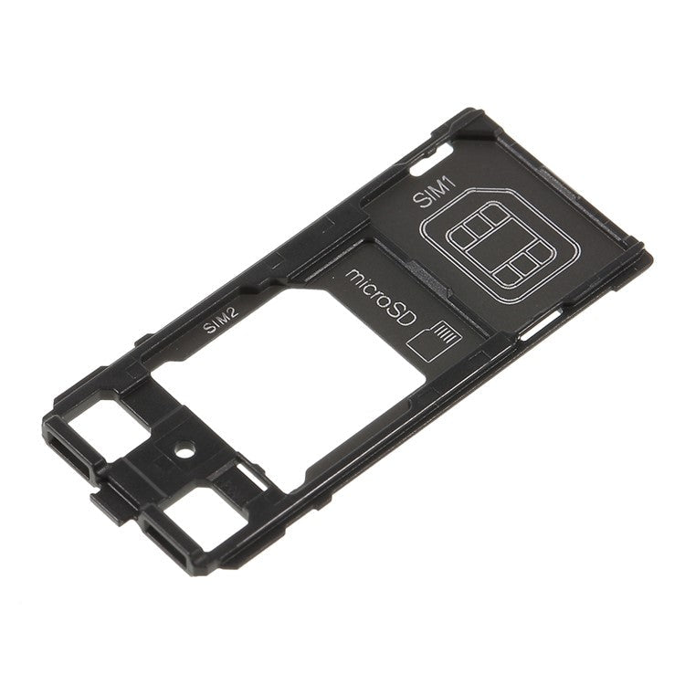 OEM SIM1 + SIM2/Micro SD Card Tray Holder Replacement for Sony Xperia XZ