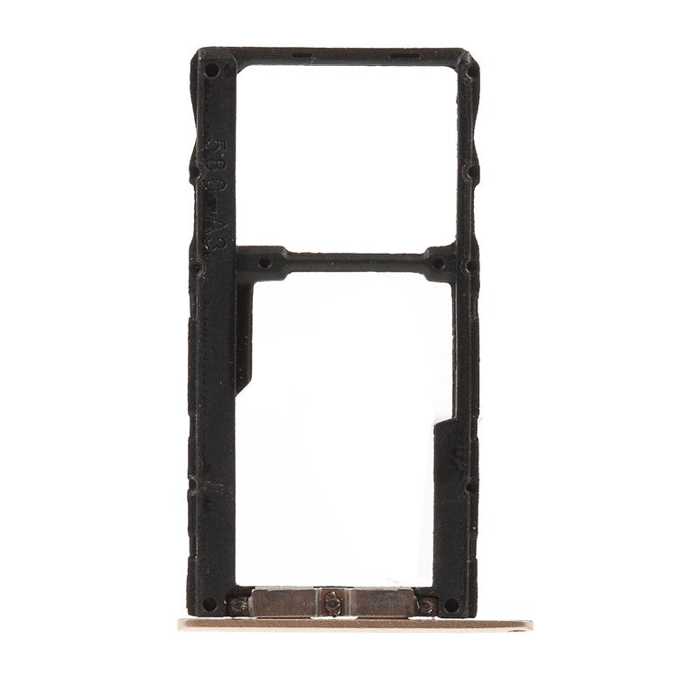 OEM SIM + Micro SD Card Tray Holder Replace Part for Motorola Moto G5S - Gold