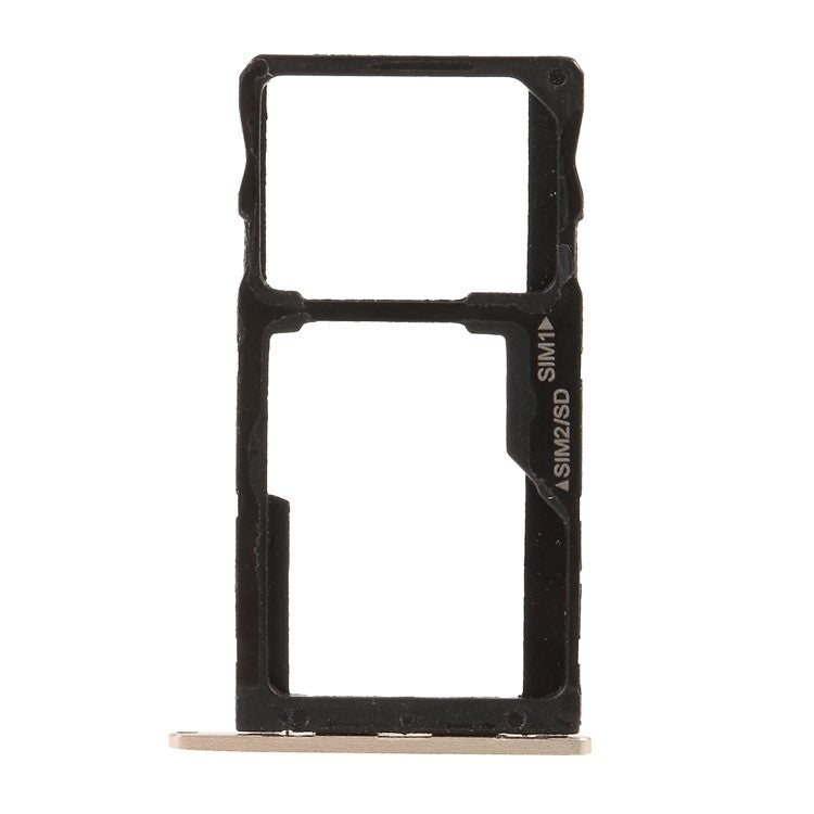 OEM SIM + Micro SD Card Tray Holder Replace Part for Motorola Moto G5S - Gold