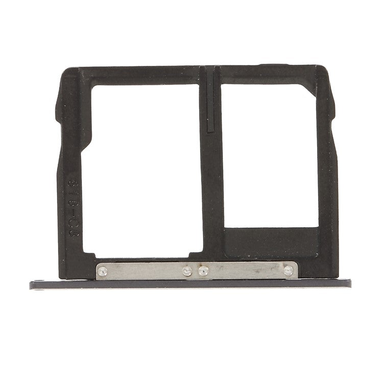 OEM SIM + Micro SD Card Tray Holder Part for Motorola Moto G5S Plus - Grey