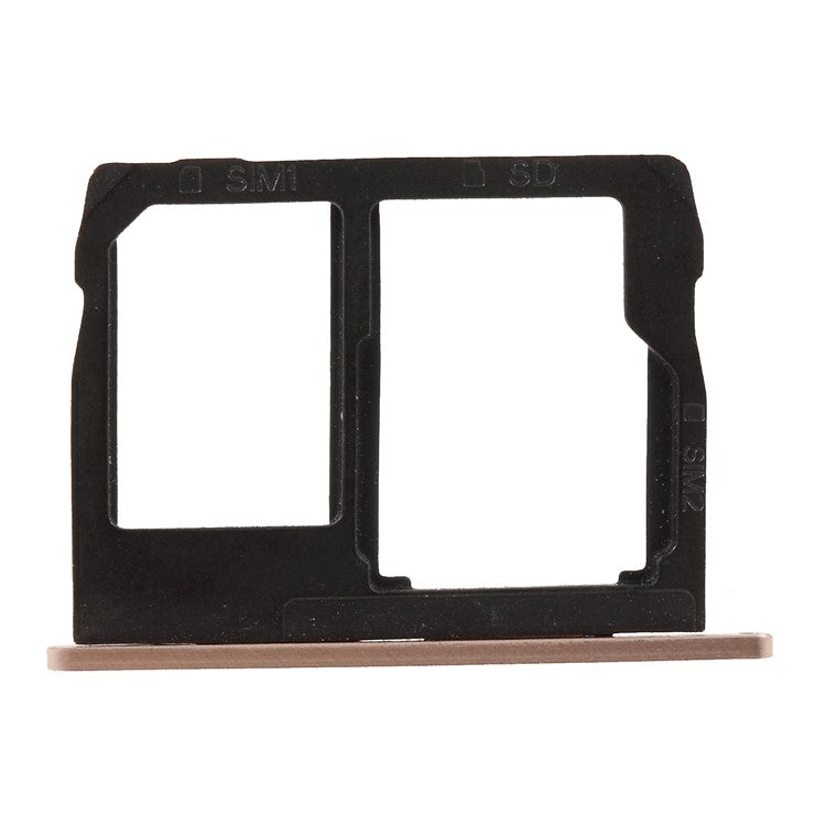 OEM SIM + Micro SD Card Tray Holder Replacement for Motorola Moto G5S Plus - Rose Gold
