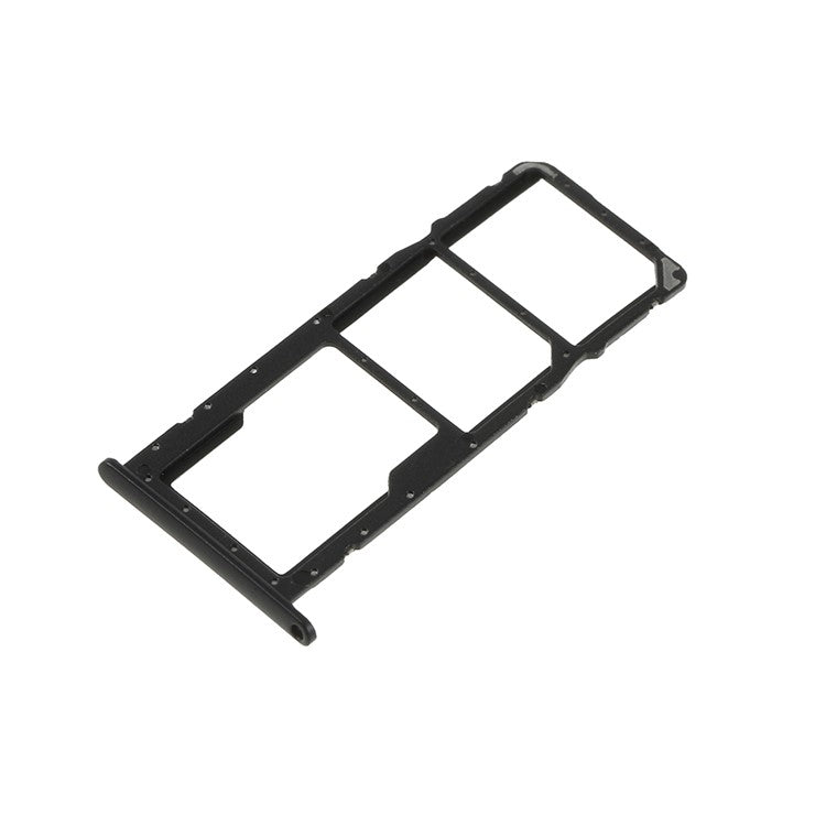 OEM Dual SIM Card + Micro SD Card Tray Holders Part for Huawei Honor 8X - Black