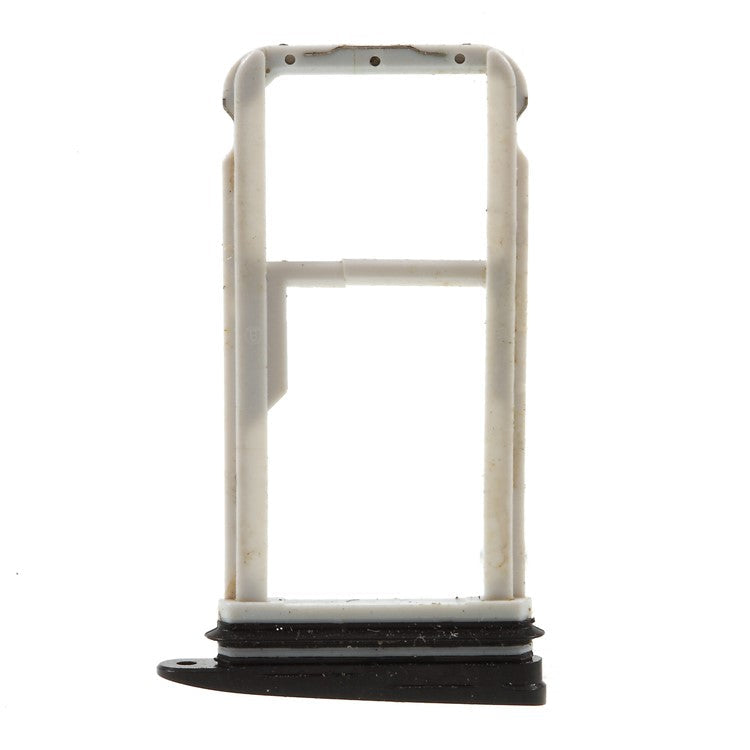 OEM SIM1 + SIM2/Micro SD Card Tray Holders Part for Motorola Moto X4/Moto X (4th gen.) - Black