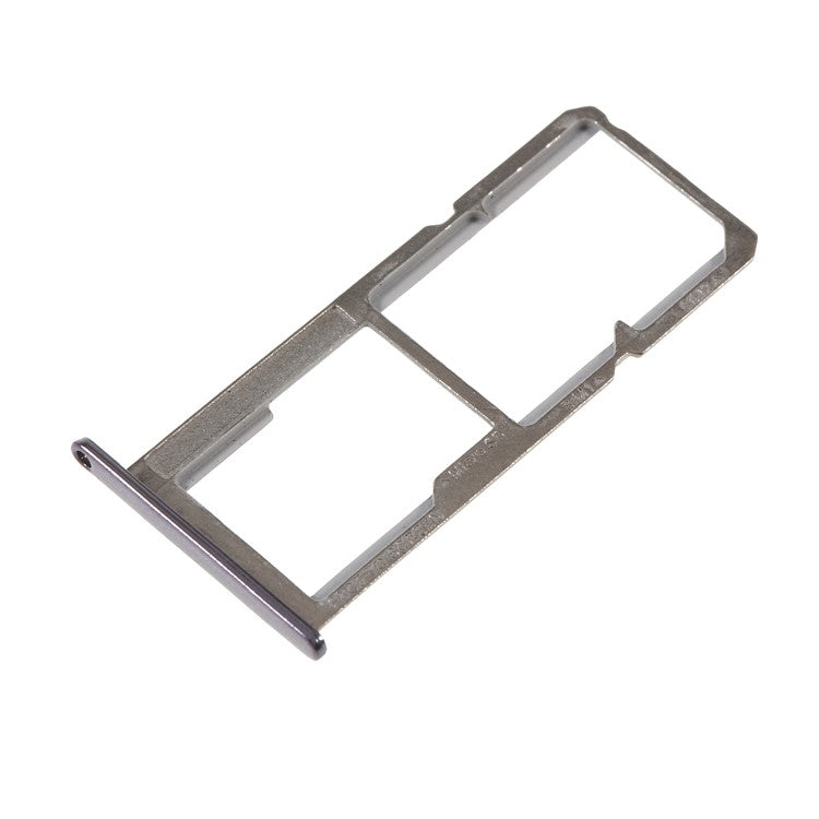 OEM SIM1 + SIM2/Micro SD Card Tray Holders Part for Motorola Moto E5 Plus - Silver