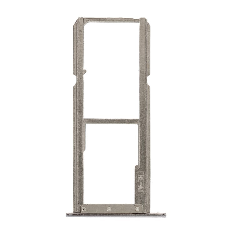 OEM SIM1 + SIM2/Micro SD Card Tray Holders Part for Motorola Moto E5 Plus - Silver