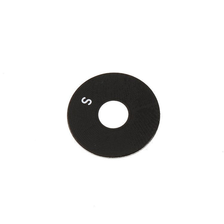 OEM Back Camera Glass Lens Cover for Huawei Y7 Prime (2017)/Enjoy 7 Plus with Adhesive Sticker - Black