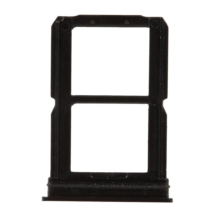 OEM Dual SIM Card Tray Slot Replacement for OnePlus 6 - Jet Black