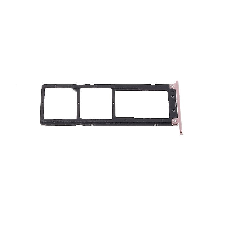 OEM Dual SIM Card + Micro SD Card Tray Holder Part for Asus ZenFone 4 Max (ZC554KL) - Rose Gold