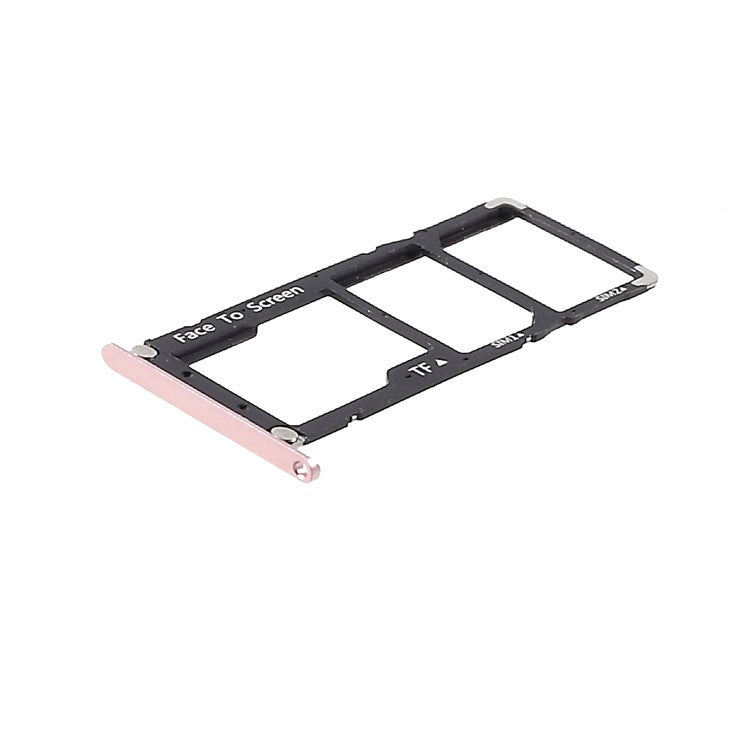OEM Dual SIM Card + Micro SD Card Tray Holder Part for Asus ZenFone 4 Max (ZC554KL) - Rose Gold