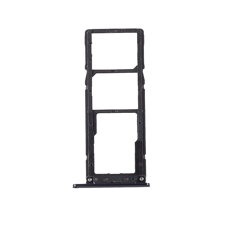 OEM Dual SIM Card + Micro SD Card Tray Holder Replacement for Asus Zenfone 4 Max ZC520KL - Black