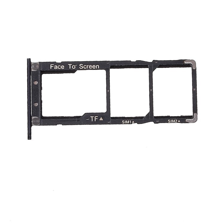 OEM Dual SIM Card + Micro SD Card Tray Holder Replacement for Asus Zenfone 4 Max ZC520KL - Black
