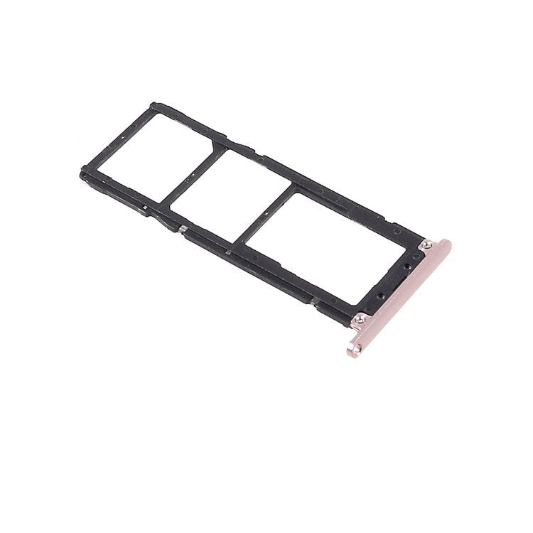 OEM Dual SIM Card + Micro SD Card Tray Holder Part for Asus Zenfone 4 Max ZC520KL - Rose Gold