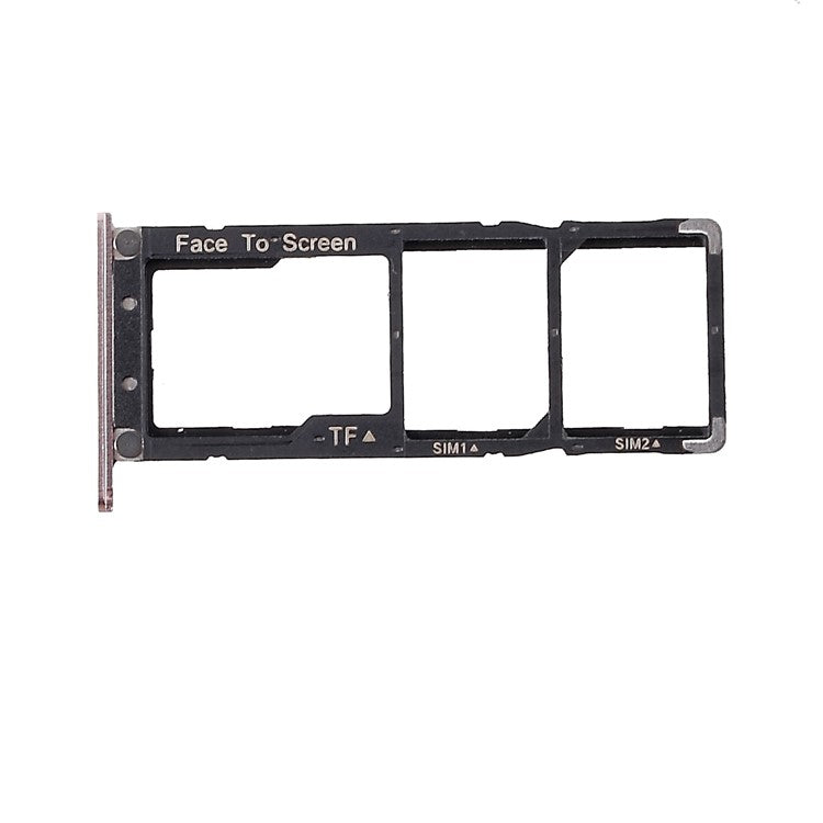 OEM Dual SIM Card + Micro SD Card Tray Holder Part for Asus Zenfone 4 Max ZC520KL - Rose Gold