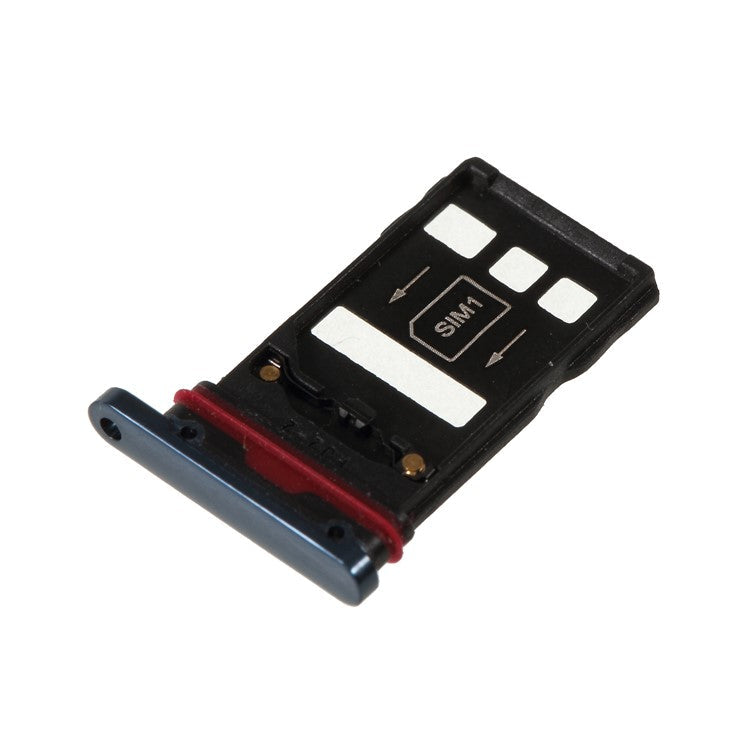 OEM SIM & NM Card Tray Holder Replacment for Huawei Mate 20 Pro - Blue