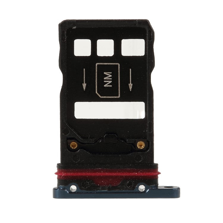 OEM SIM & NM Card Tray Holder Replacment for Huawei Mate 20 Pro - Blue