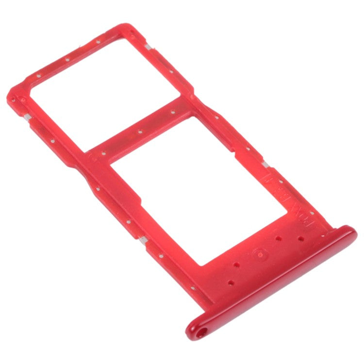 For Huawei P Smart (2019) OEM Dual SIM Card Tray Holder Replacement (without Logo) - Red