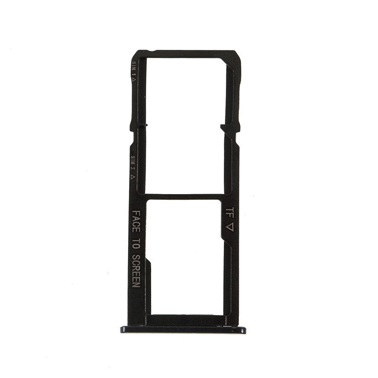 OEM Dual SIM Card Tray Holder Replace Part for Asus Zenfone 4 Selfie ZD553KL / 4 Selfie ZB553KL - Black
