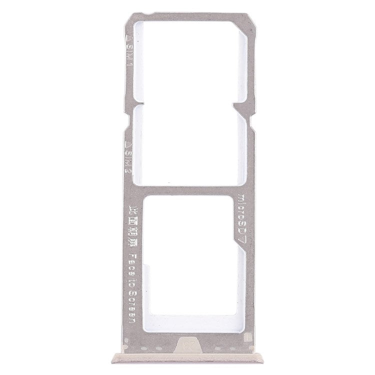 OEM SIM Card Tray Slots Part for Oppo A73 - Gold