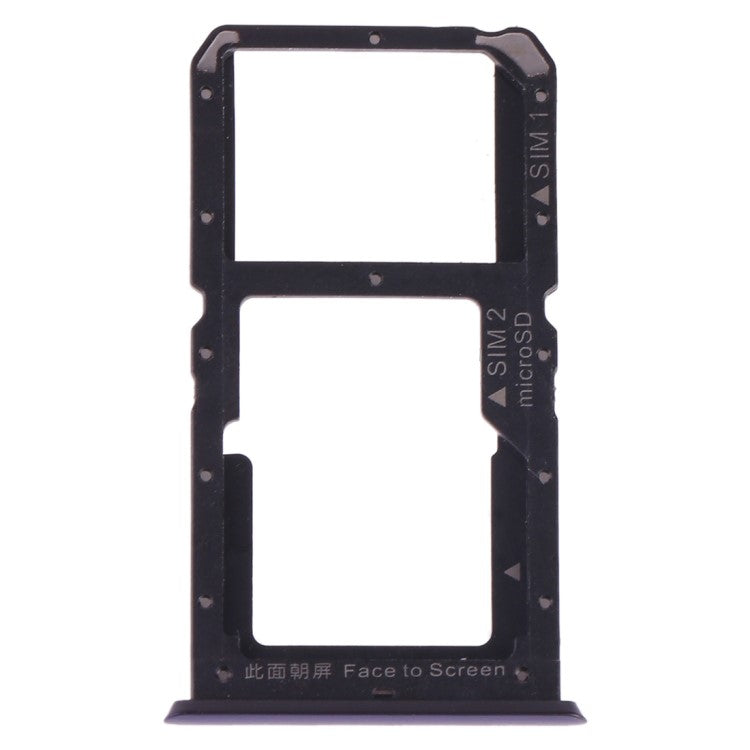 OEM SD Card SIM Card Tray Holder Replace Part for Oppo A9 - Purple
