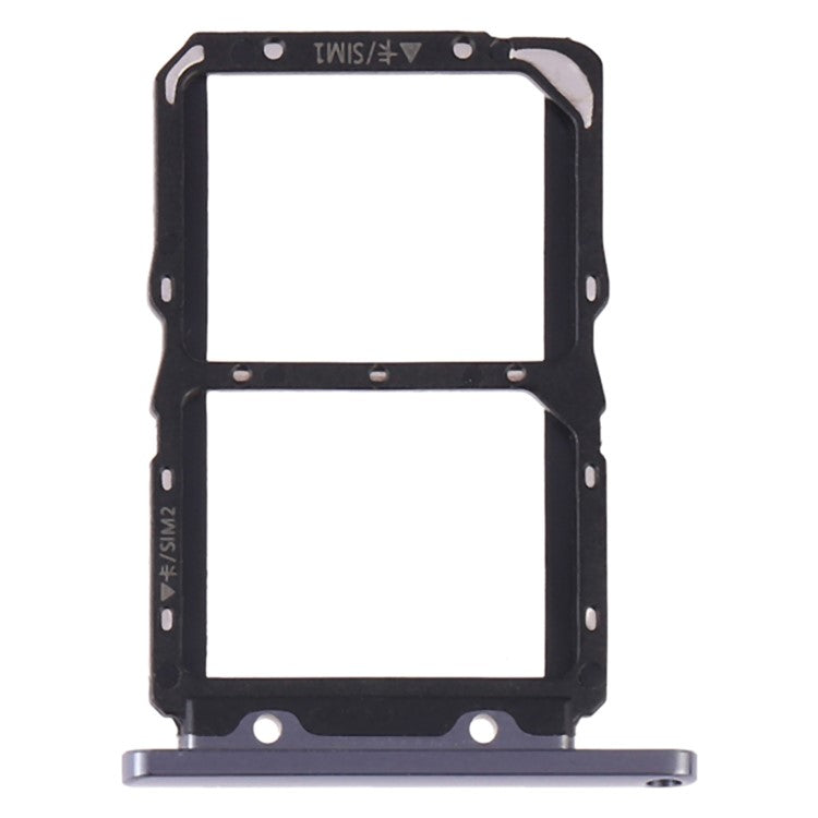 For Huawei Honor 20 / Nova 5T YAL-L21 OEM Dual SIM Card Tray Holder Replace Part (without Logo) - Black