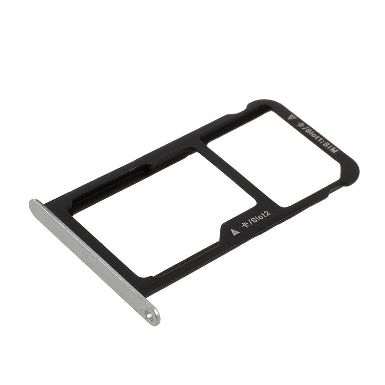 OEM SIM Card Tray Holder Slot Replacement for Huawei P9 Lite - Silver Color