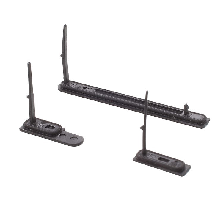 OEM SD Card Cap + USB Port Cap + Earphone Jack Dust Plug for Sony Xperia M2 Aqua US Version - Dark Blue