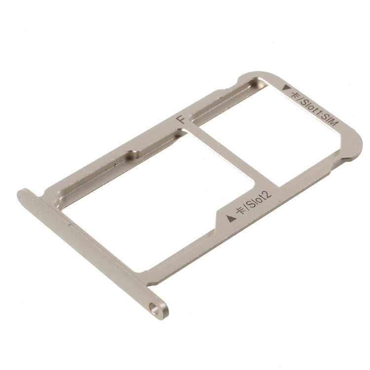 For Huawei Honor 8 Dual SIM MicroSD Card Tray Holder Slot (OEM) - Silver Color