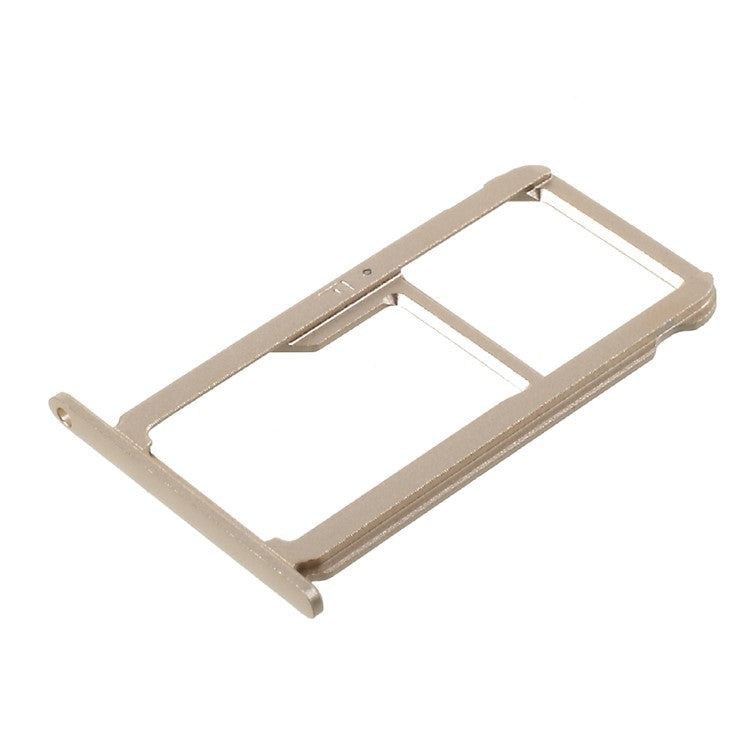 SIM1 + SIM2/MicroSD Card Tray Holder OEM Replacement for Huawei Honor 8 - Gold Color
