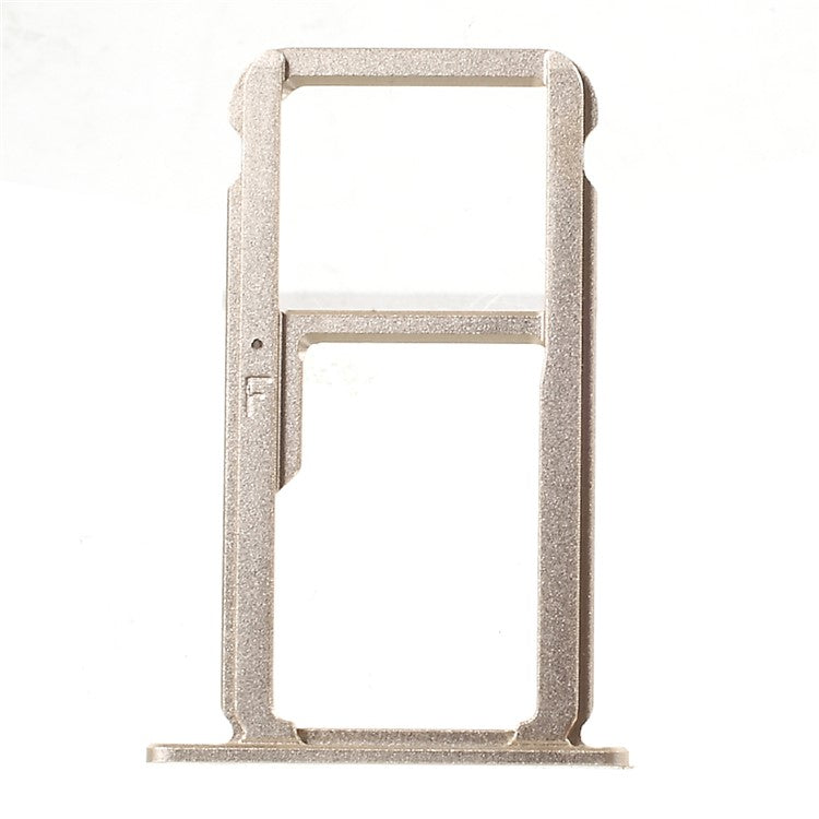 SIM1 + SIM2/MicroSD Card Tray Holder OEM Replacement for Huawei Honor 8 - Gold Color