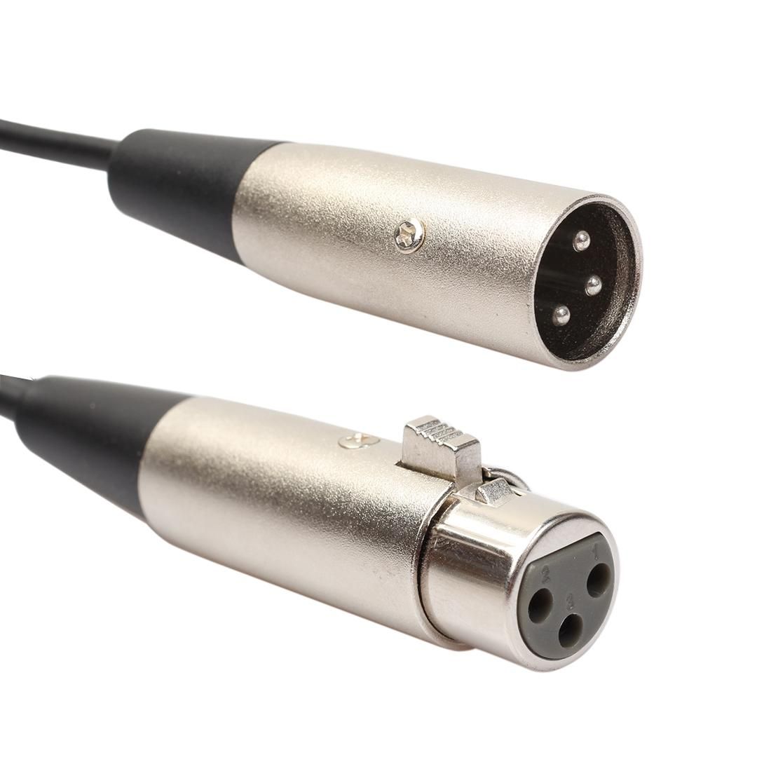 30cm XLR Female to Dual XLR Male Y Splitter Audio Cord Cable