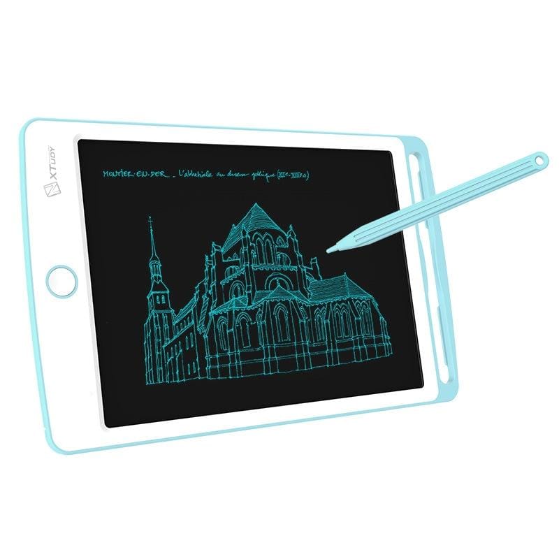 WP9308 8.5 inch LCD Writing Tablet High Brightness Handwriting Drawing Sketching Graffiti Scribble Doodle Board for Home Office Writing Drawing (Blue)