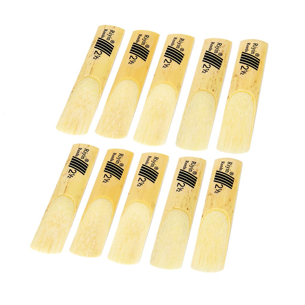 10pcs bE Saxophone Reeds Strength 2.5 Reeds