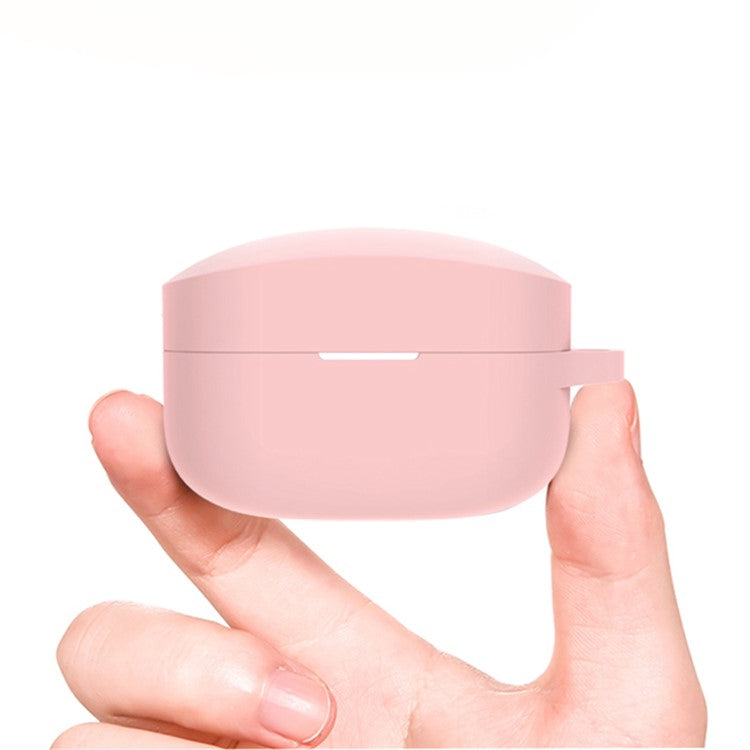 Soft Silicone Protective Case Wireless Bluetooth Earphone Dustproof Cover for Sony WF-1000XM4 - Pink