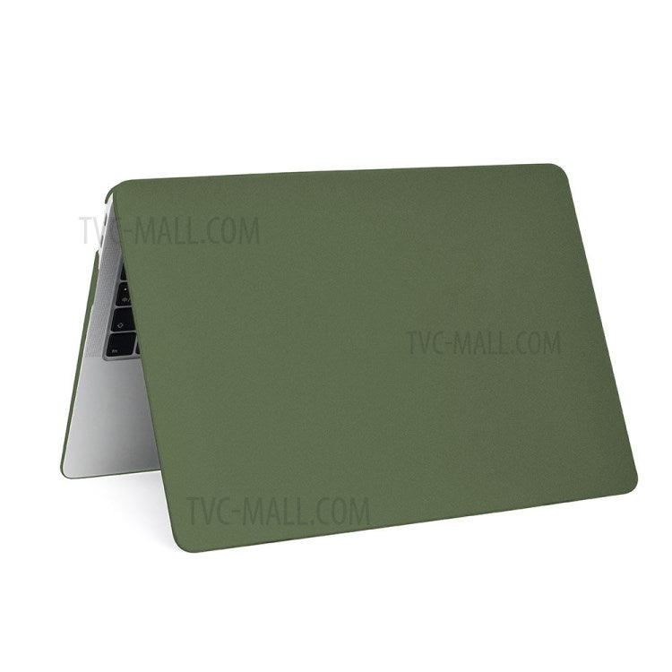 Detachable 2-in-1 Ultra-thin Matte Surface PP Laptop Protective Case Notebook Shell Cover for MacBook Pro 13-inch A1708/A1706/A1989/A2159/A2251/A2289/A2338 (2016) - Dark Green