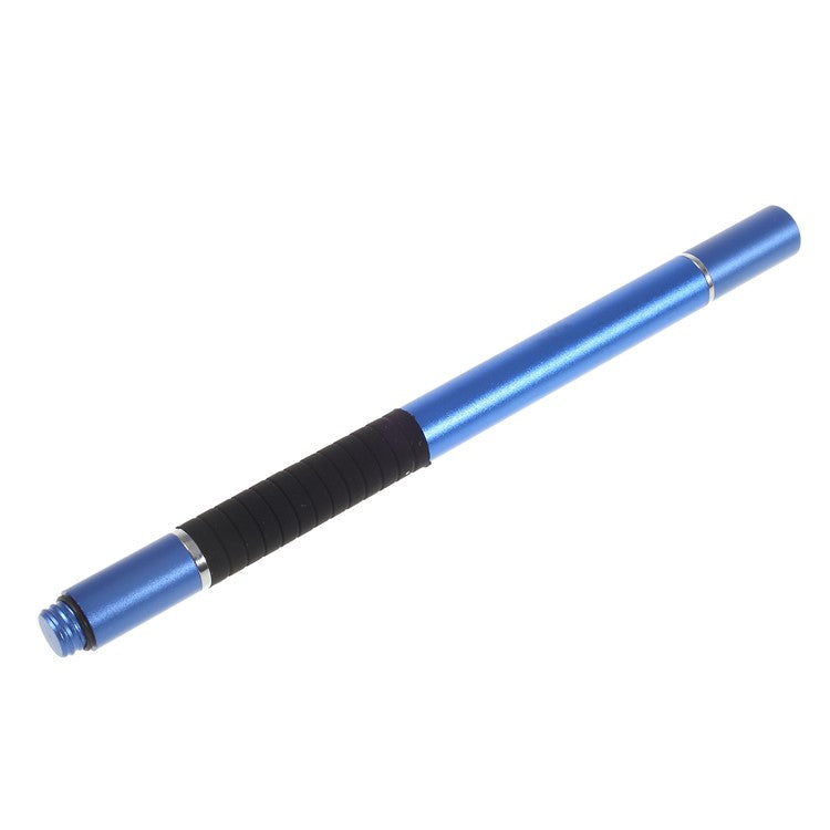2 in 1 Stylus Touch Screen and Ball-point Pen for Touch Screen Devices - Dark Blue