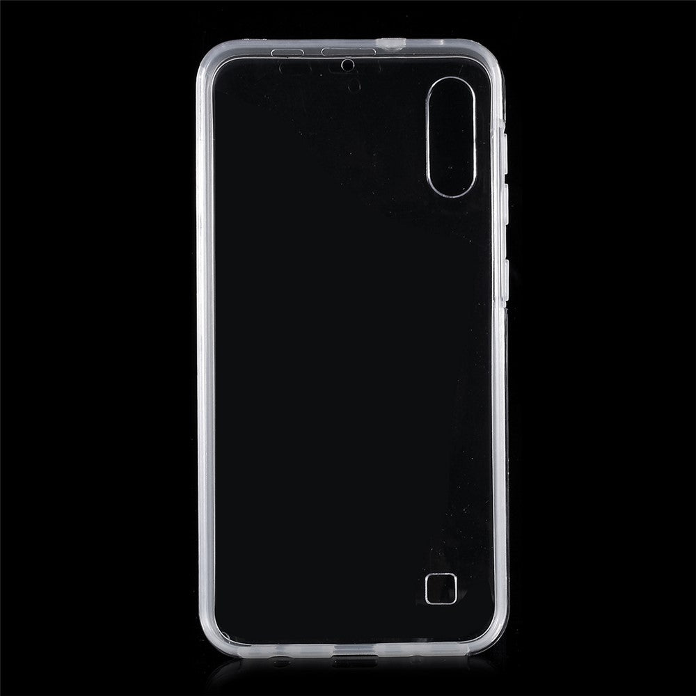 Transparent TPU+PC Detachable 2-in-1 All-wrapped Phone Case for Samsung Galaxy M10 / Galaxy A10